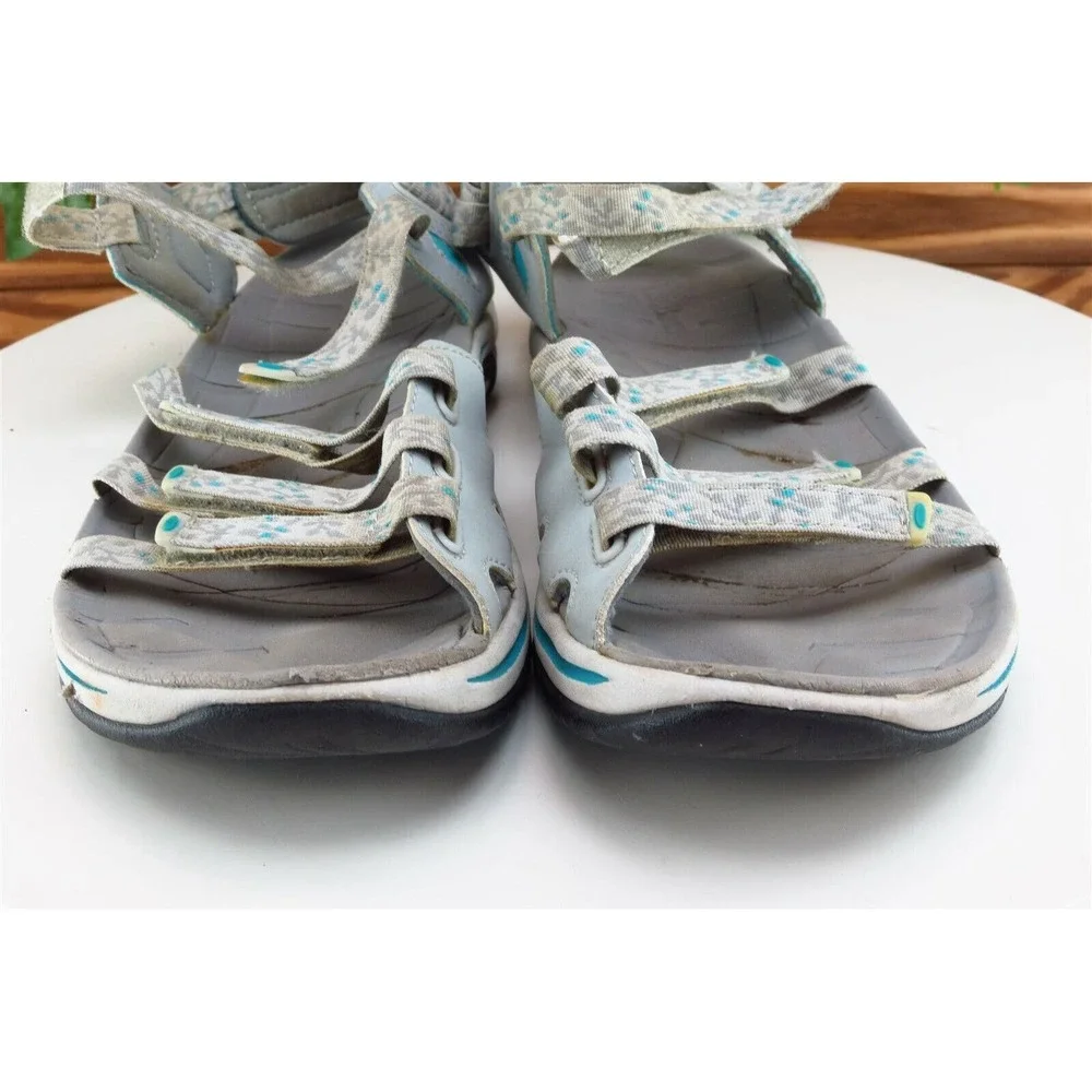 L.L. Bean Sz‎ 8 M Brown Sandals Fabric Women Sandals 71341 Sport